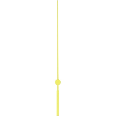 MPM Sekundová ručička 120 mm - zelená Ručička hodinová C15 vteřinová (140 mm, zelená)