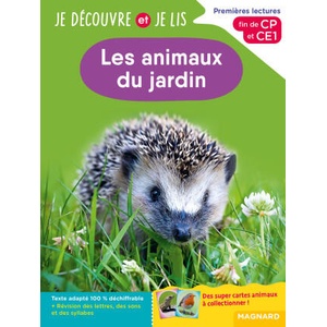 Je découvre et je lis CP et CE1 - Les animaux du jardin | Barthomeuf-Schillinger, Barbier-Tabouret (ISBN: 9782210774315)
