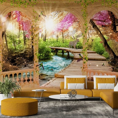 Art Gift Decor Фототапет - Пътека в джунглата