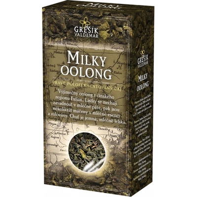 Grešík Čaje 4 světadílů zelený čaj Milky Oolong 50 g