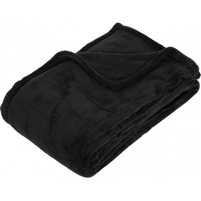 Atmosphera Černá deka z mikrovlákna 150x125