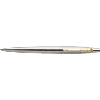 Parker Royal Jotter 1953182 със златна клипса, химикалка от неръждаема стомана 7010556010 (7010556010)