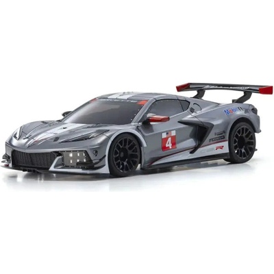 Kyosho Mini-Z RWD: Karoséria Chevrolet Corvette C8-R Gun Metal / White