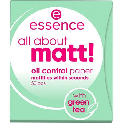 Essence All about matt! matující odličovací tampony 50 kusů