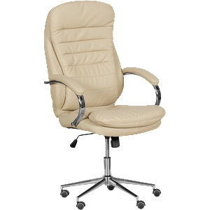 Carmen Президентски офис стол Carmen 6113-1 - крем (3520025_8) - xmall