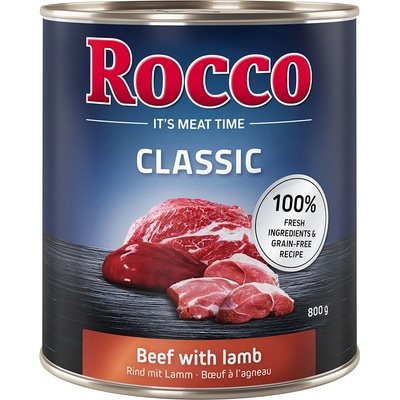 Rocco Classic hovädzie s jahňacím 24 x 800 g