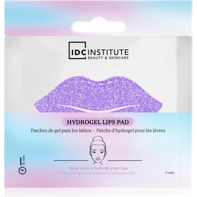 Idc institute Glitter Lip Purple хидрогелна маска за устни
