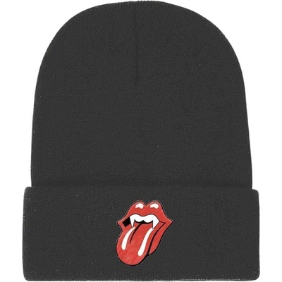The Rolling Stones шапка Fang Tongue Black (RSBEAN05B)