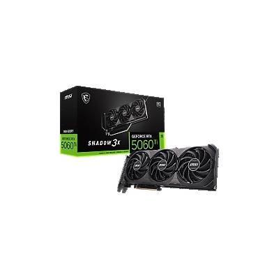 Video Card NVIDIA GeForce RTX 5060 Ti 8G SHADOW 3X OC CLASSIC, 8GB GDDR7, 128-bit, 2602 MHz Boost, 4608 CUDA Cores, PCIe 5.0 (x8), 3x DP 2.1b, HDMI 2.1b, RAY TRACING, Triple Fan, 180W TDP, 8-pin P (RTX_5060_TI_8G_SHADOW_3X_OC_CLAS)