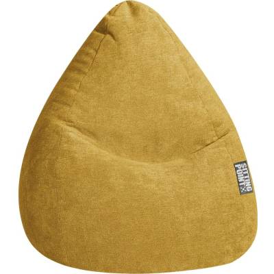 Beanbag sedací vak EASY XL 70 x 110 cm žlutý