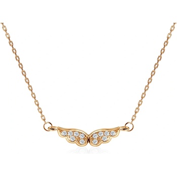 SAVICKI Колие с листа на Савицки: злато