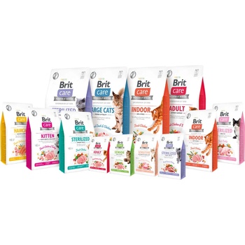 Brit Care Cat Grain-Free Haircare Healthy & Shiny Coat 0,4 kg