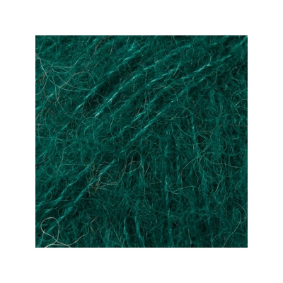 DROPS Brushed Alpaca Silk Barva: Brushed alapca tmavá zelená uni 11