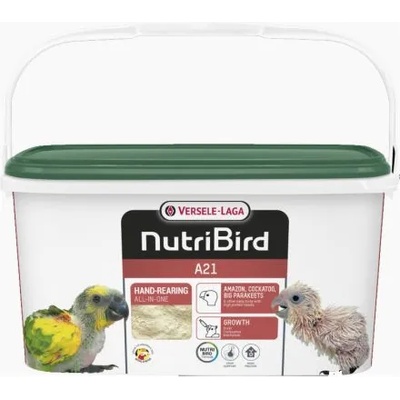 Versele-Laga Versele Laga NUTRIBIRD A21 for baby birds - Пълноценна храна за ръчно хранене на средни и големи папагали - 3 кг