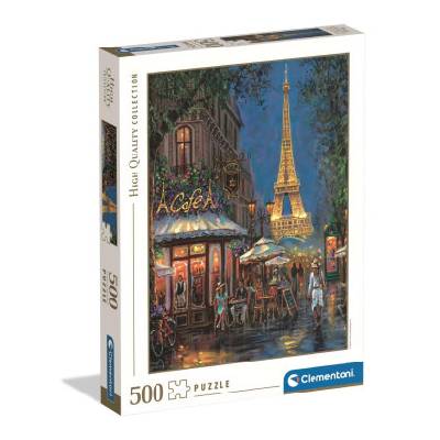 Puzzle 500 elementów. HQ Night at the Eiffel Cafe
