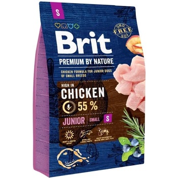 Image 1 of Brit Premium by Nature Junior Small Chicken 3 kg