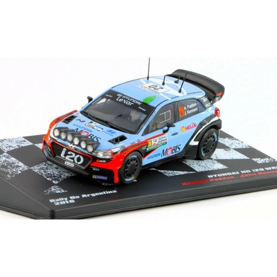 WRC DeAgostini Hyundai NG I20 #20 Rally De Argentina H.Paddon J.Kennard 2016Rallye automobily časopis s modelem #100 1:43