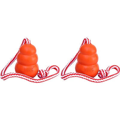 Kong Aqua Granát s provázkem 2 ks L 10,1 x 6,9 cm