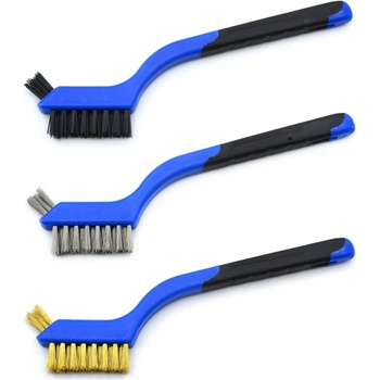 Sada drôtených kefiek 180mm 3ks - GEKO G00646