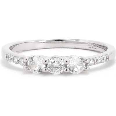 Rafity Stříbrný prsten Trinity Sparkle R0063 05