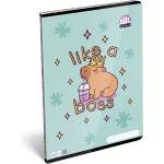 LIZZY Тетрадка с линийка LIZZYSULI A/4 32 страници 81-32 Lollipop Capybara (7500164000)