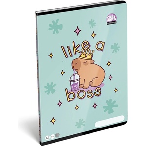 LIZZY Тетрадка с линийка LIZZYSULI A/4 32 страници 81-32 Lollipop Capybara (7500164000)
