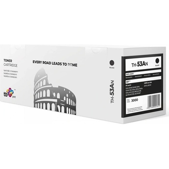 Compatible th-53an Черна тонер касета hp q7553a Съвместима (th-53an)