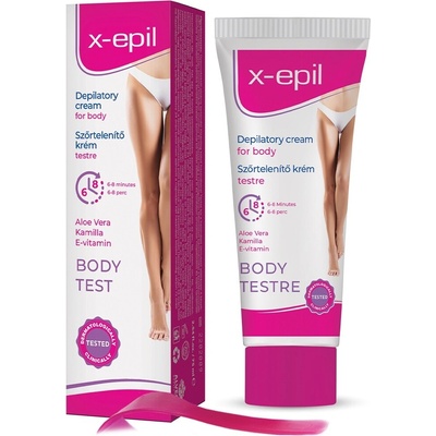 X-epil depilační krém pro citlivou pokožku 75 ml