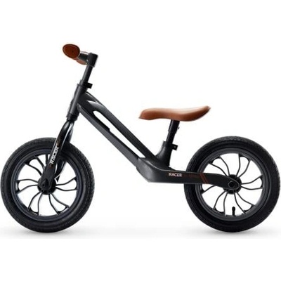 Qplay Балансно колело Racer air (Titanium) Черно/ Кафяво, възраст 3 - 6 години, до 30 кг (B-300)