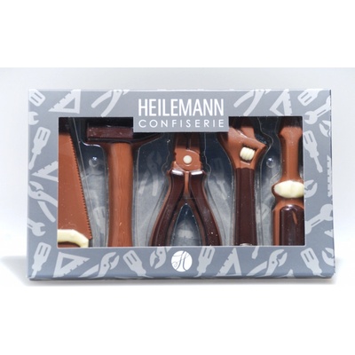 Heilemann mléčná čokoláda dárková sada Nářadí 100 g – Zbozi.Blesk.cz