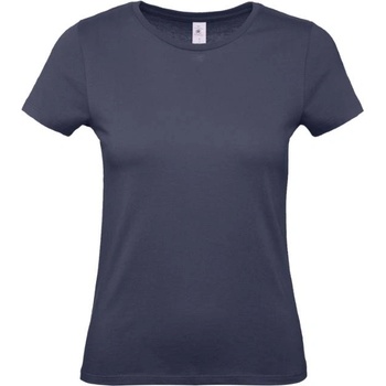 B&C Collection B&C E150 / Дамска тениска с обло деколте - тъмносиня L (01002Tu3403)