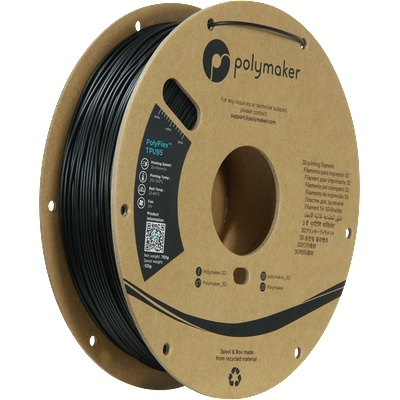 Polymaker PolyFlex TPU95 Черно - 1, 75 mm (PD01001)