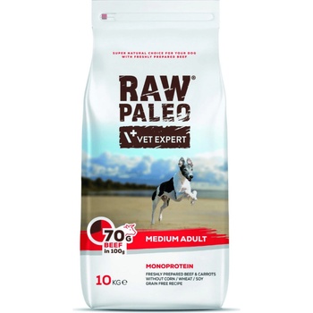 Vetexpert RAW PALEO BEEF Puppy Medium 10 KG