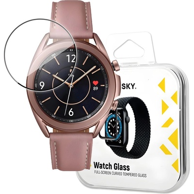 Wozinsky Калъф Wozinsky защитно стъкло за часовници за Samsung Galaxy Watch 3 41mm - Червен KP22529 (22529)