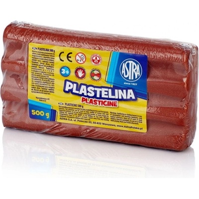 Astra Plastelína 500g Metalická Medená