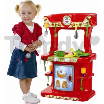 Dohány kuchynka Strawberry 721 červená