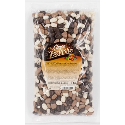 Choco Exclusive arašídy tříbarevné, 1 kg