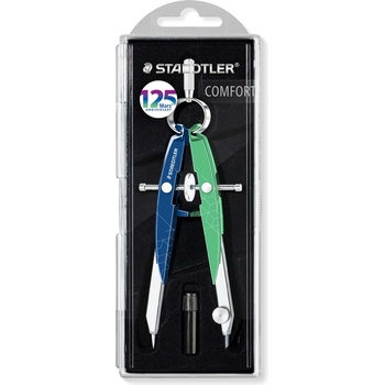 STAEDTLER Пергел Staedtler Mars, 125 AE, СИН/ЗЕЛЕН (33835-А-СИН/ЗЕЛЕН)