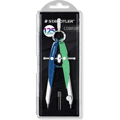 STAEDTLER Пергел Staedtler Mars, 125 AE, СИН/ЗЕЛЕН (33835-А-СИН/ЗЕЛЕН)