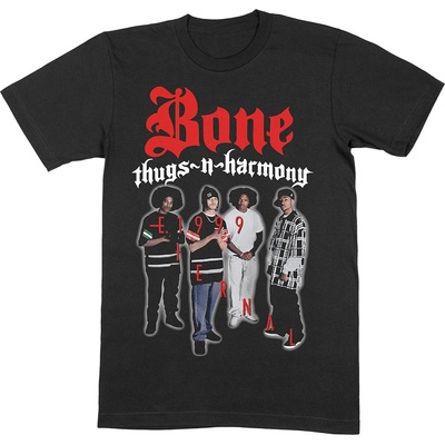 Bone Thugs-n-Harmony tričko E. 1999 čierne