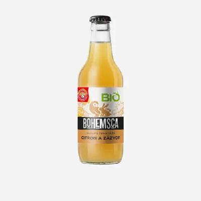 Bohemsca Zahradní limonáda citrón a zázvor BIO 12 x 330 ml
