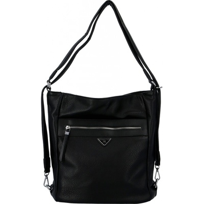 Dámský praktický kabelko-batoh Eva černý – Hledejceny.cz