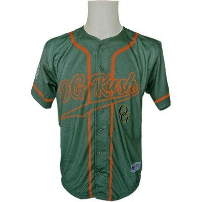 Lauren Rose Ikony ligy OG Kush Baseballová Dres Tmavě Zelená – Zboží Dáma