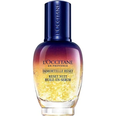 L'Occitane Immortelle Overnight Reset Oil-In-Serum нощен еликсир за лице за жени 30 мл