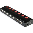 USB huby PremiumCord ku2hub7sw