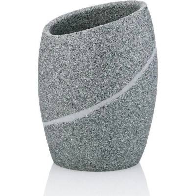 KELA Поставка за четки за зъби от полирезин KELA Talus, сива (1630)