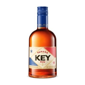 Key Rum Panama 3y 38% 0,5 l (holá láhev)