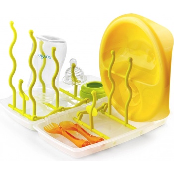 Nuvita Skládací stojan na láhve modrá