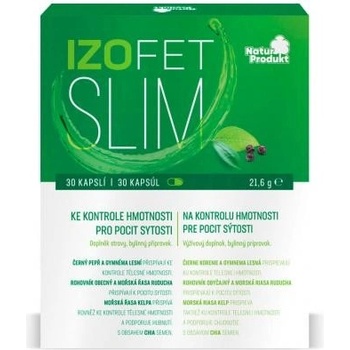 NaturProdukt IZOFET SLIM 30 kapsúl