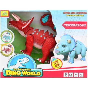 IQ Models RC Dinosaurus Triceratops červený